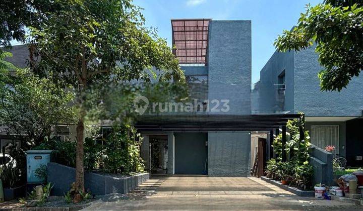 Rumah Modern Minimalis Siap Huni Dalam Cluster Veteran Jaksel 1