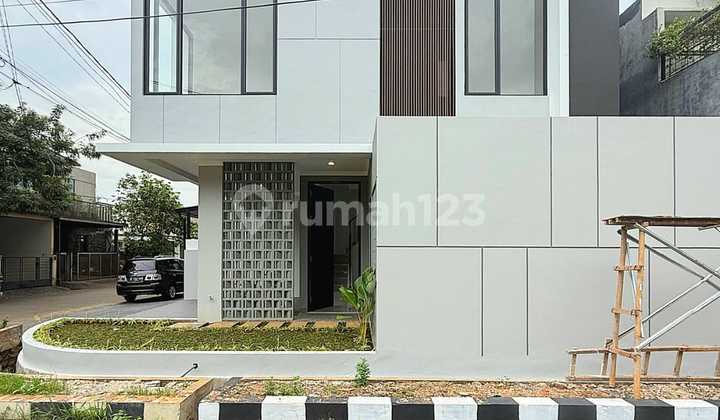 Brand New Modern Minimalis Design di Sektor 9 Bintaro Jaya
