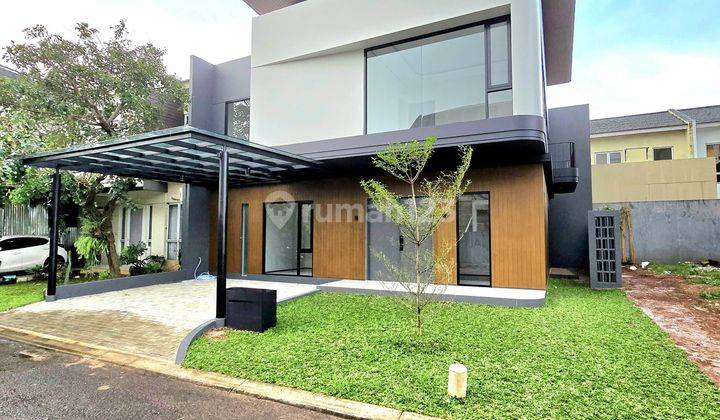 Rumah Baru Tropical Design Dalam Cluster Di Bsd City Tangsel 2