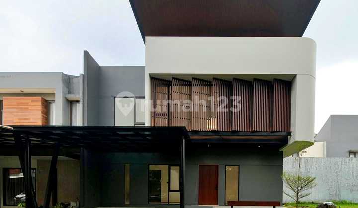 Rumah Baru Contemporary Tropical Design Dalam Cluster Di Bsd  2