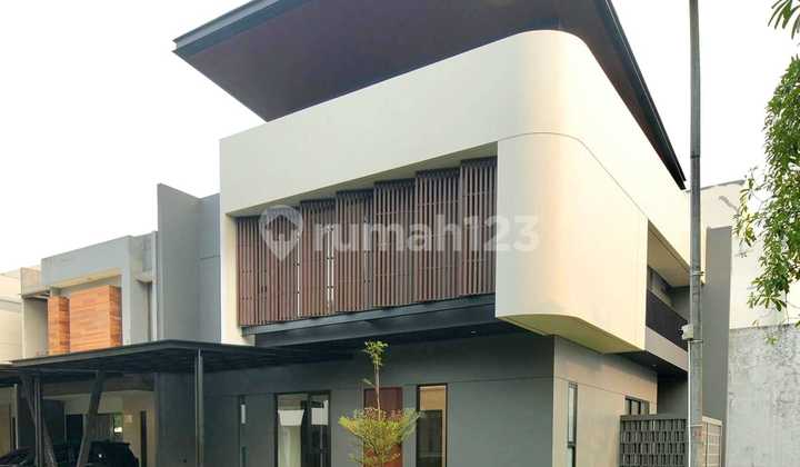 Rumah Baru Contemporary Tropical Design Dalam Cluster Di Bsd Rumah Baru Contemporary Tropical Design Dalam Cluster Di Bsd