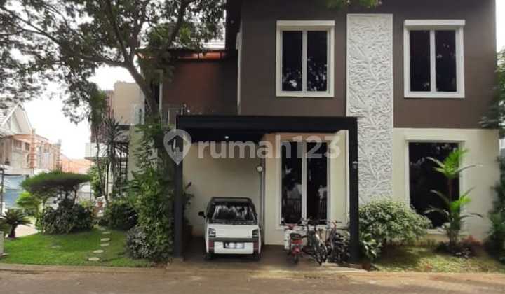 Rumah Hook Semi Furnished Sdh Renovasi di Dinscovery Bintaro 2