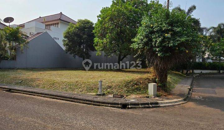 Kavling Hoek Dalam Cluster Prime Area Graha Taman Bintaro  2