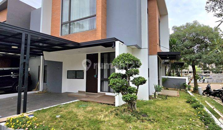 Rumah Hoek Semi Furnished Di Kebayoran Harmony Bintaro Sektor 7 2