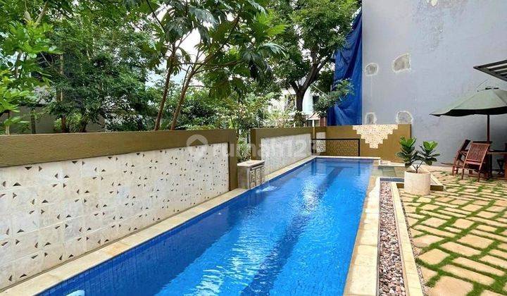 Rumah Hoek Private Pool Cluster Prime Area Bintaro Jaya Sektor 7 2