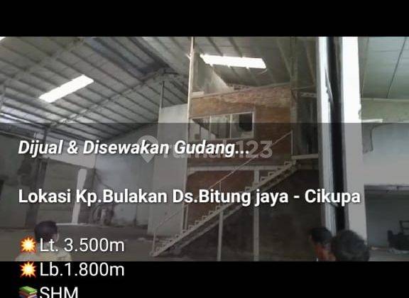 GUDANG DISEWAKAN/DIJUAL 1