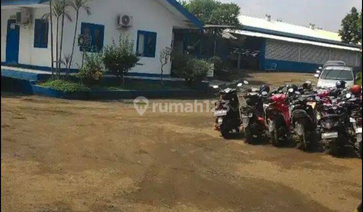 EX PABRIK GARMEN DIJUAL DI KEC. GUNUNG SINDUR, KABUPATEN BOGOR, PROPINSI JAWA BARAT