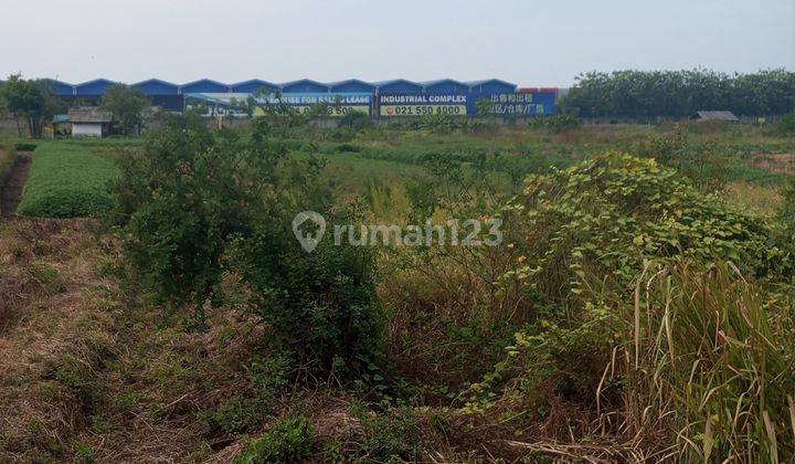 Tanah dijual di Dadap percis samping Bandara Sukarno Hatta 1