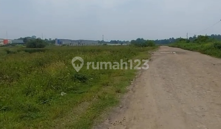 Dijual Tanah Industri di Cikupa, Kabupaten Tangerang, Propinsi Banten