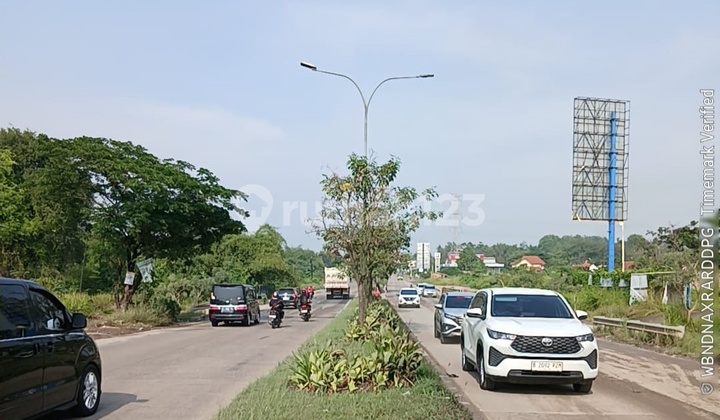 Dijual Tanah Zona Pergudangan/ Komersil di Kecamatan Cibeber Kota Cilegon Banten