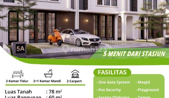 Dijual Rumah Baru Di Perumahan Green Taha Recidensi, Di Cibinong Raya, Kecamatan Cibinong, Kabupaten Bogor, Propinsi Jawa Barat 1