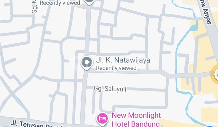 Rumah Sayap Pagarsih dengan Luas Besar Hanya Hitung Tanah