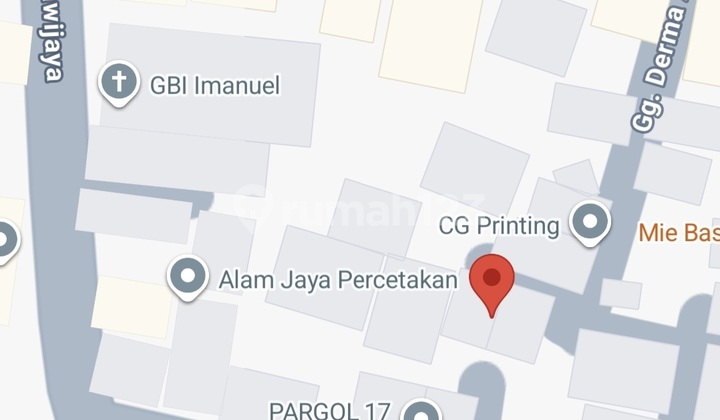 Rumah Sayap Pagarsih dengan Luas Besar Hanya Hitung Tanah 2