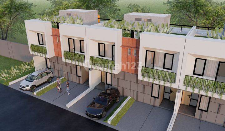 Cluster Baru Rumah 3 Lantai Rumah Rooftop di Bintaro 2