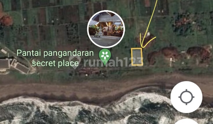 Kavling tanah Pangandaran Mainroad View Laut Lokasi Bagus 1
