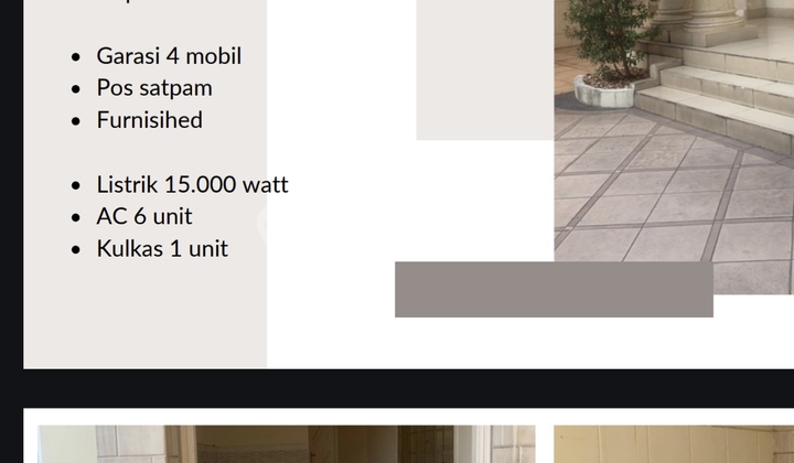 Dijual Rumah Mewah Menteng Syamsu Rizal Jakarta Pusat