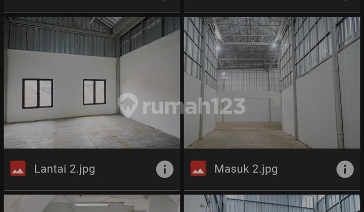 Dijual Gudang di Tiang Bendera Roa Malaka Jakarta