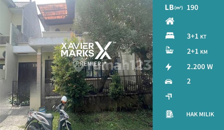 Rumah Semi Furnish Villa Puncak Tidar Malang