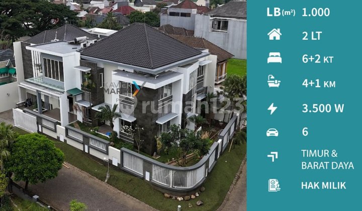Rumah Mewah Hook Full Renovasi di Permata Jingga Malang Rumah Mewah Hook Full Renovasi di Permata Jingga Malang