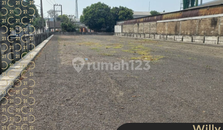 DISEWAKAN TANAH DI JALAN RAYA NAROGONG BANTAR GEBANG BEKASI 1