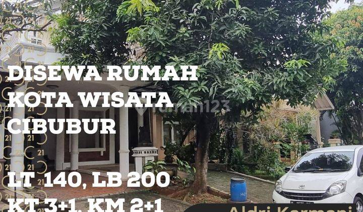 Disewakan Rumah 2 Lantai Di Kota Wisata Cibubur 1