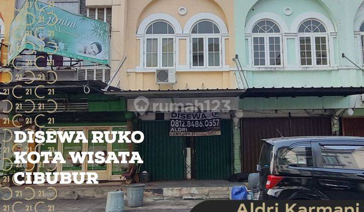 Disewakan Ruko 2 Lantai Di Kota Wisata Cibubur 1