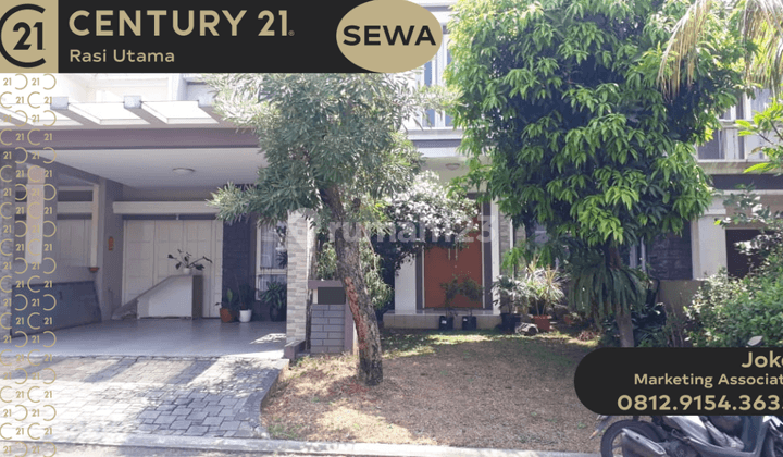 DISEWAKAN RUMAH 2 LANTAI DI DALAM CLUSTER KOTA WISATA CIBUBUR  1