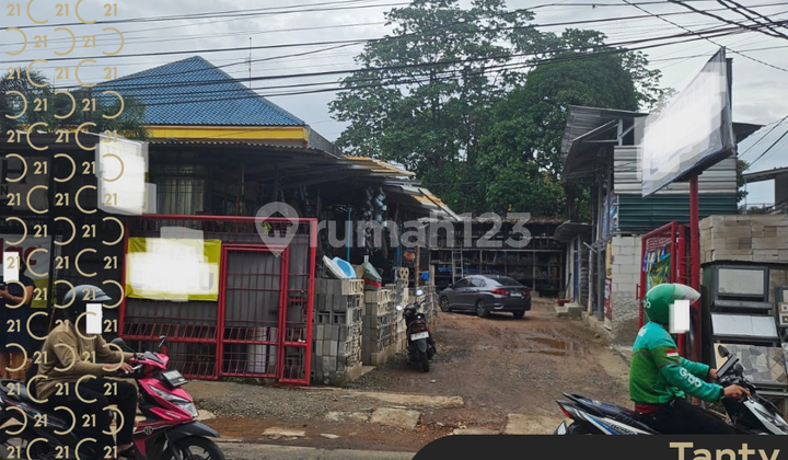 LAND ON LEUWINANGGUNG MAIN ROAD TAPOS DEPOK