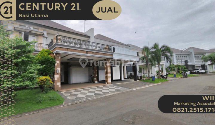 Dijual Rumah 2 Lantai Di Dalam Cluster Kota Waisata Cibubur 1