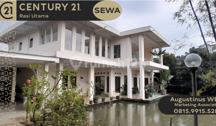 HOUSE INCLUDES 11 FISH PONDS ON PABUARAN MAIN ROAD PARUNG BOGOR