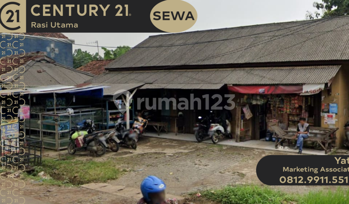 LAND CALCULATION HOUSE STRATEGIC LOCATION ON JONGGOL MAIN ROAD BOGOR