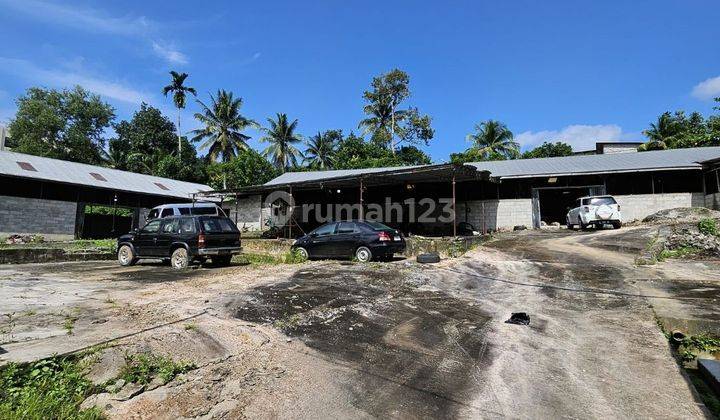 Gudang Struktur Kayu Luas 600 M2 Dengan Kantor Di KM 5 2