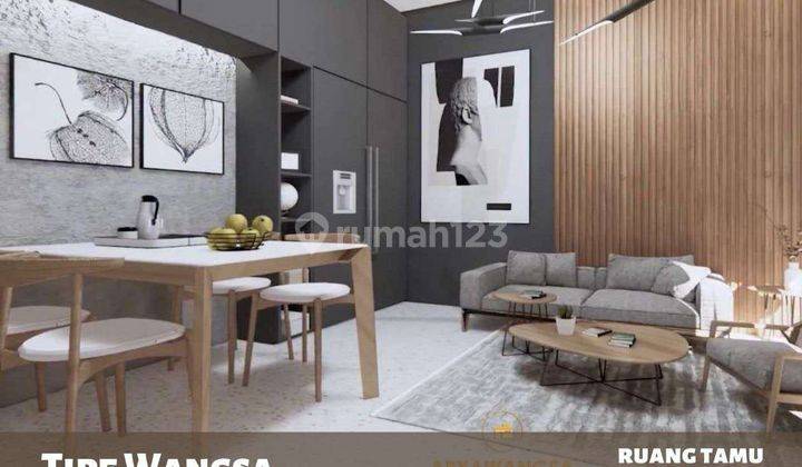 Rumah Arya Wangsa Residence 3 Lantai pasar minggu 2