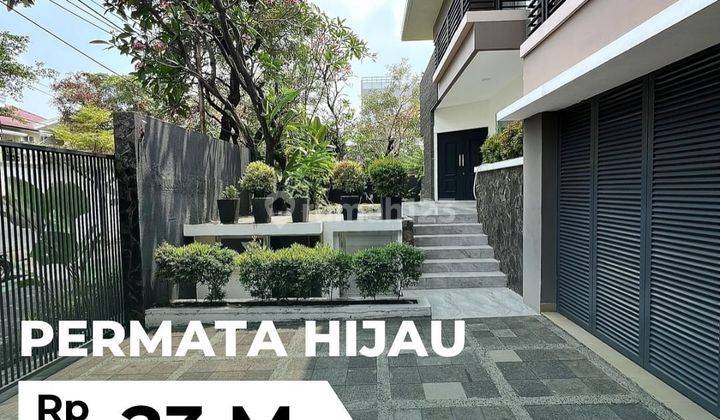 Rumah Mewah Lokasi Strategis Dalam Komplek Permata Hijau Kebayoran Baru Jakarta Selatan 1