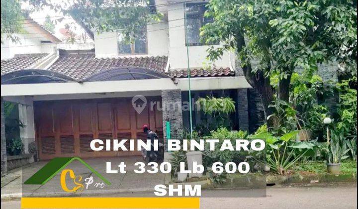 Dijual Cepat Rumah Cikini Bintaro Tangerang BU 1