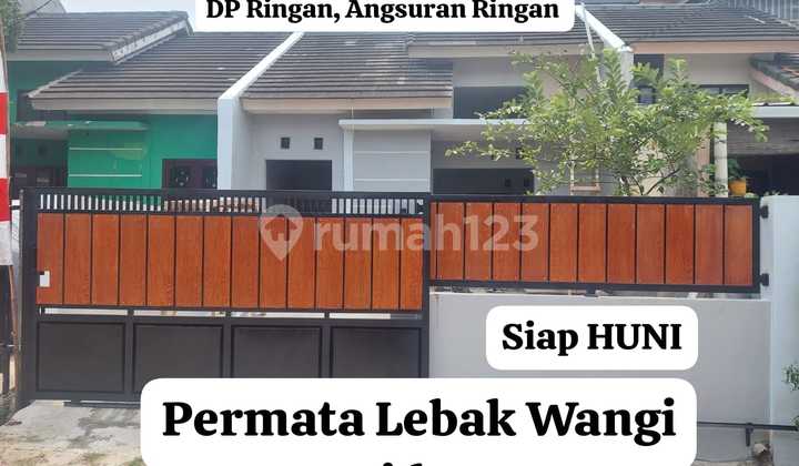 tampak depan di jual cepat,rumah permata lebak