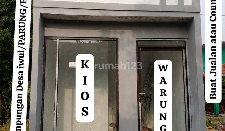 Dijual Cepat Kios/Warung ,desa Iwul, Parung Bogor,jabar 