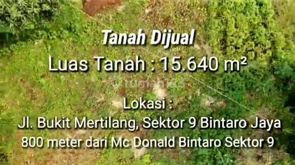 DIJUAL CEPAT TANAH Bukit Mertilang Bintaro sektor 9  1