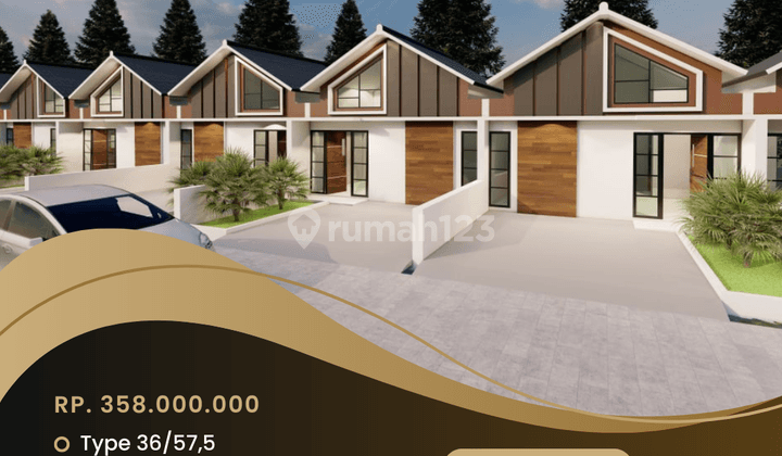 Jual Rumah Sedang Progres Pembangunan Lokasi Gedangan Surat SHM 1