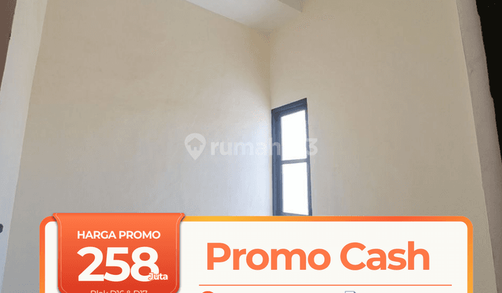 Promo Cash Rumah Satu Lantai Dekat Sekolah Negeri 2