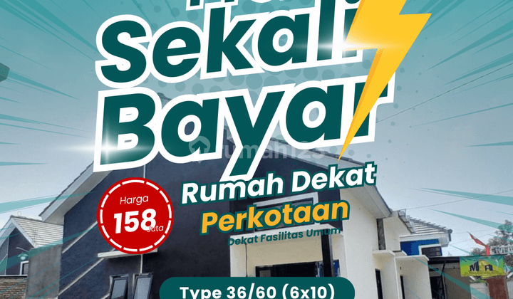 Promo Sekali Bayar Rumah Scandinivia Lokasi Dekat Pusat Kota 1