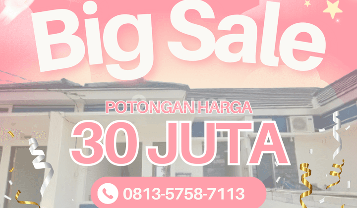 End Of Year Big Sale Rumah Modern Potongan Harga 30 Juta 1