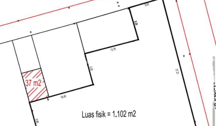Tanah di Roa Malaka, Jakarta Barat SHM 1.102 m² 5