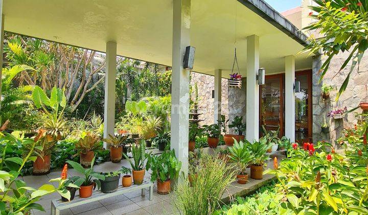Rumah Bagus Konsep Tropikal Bali Ada Kolam Renang di Andara  11