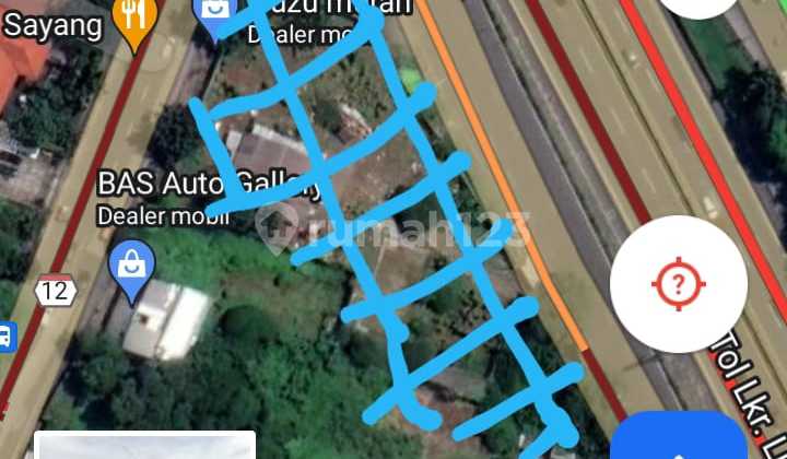 Land for Rent at Simatupang Street Intersection of Ciputat Raya Street