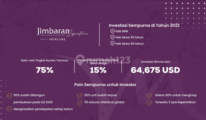 Condotel Jimbaran Signature By Mercure 4