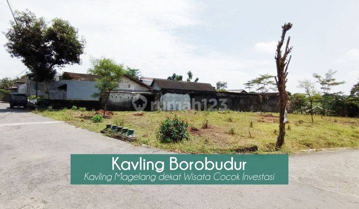 Tanah Borobudur, Magelang, Tepi Jalan Aspal Angsur 12x Non Bunga 1