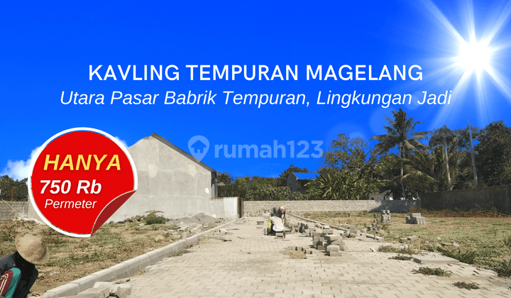 Tanah Magelang Dijual Dekat Pasar Jambu Tempuran Cocok Investasi 1