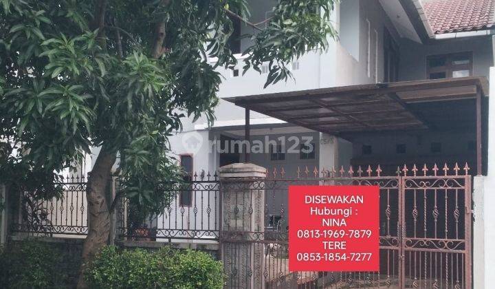 Rumah sewa 2 lantai bagus dan siap huni. Harga nego cantiik 1
