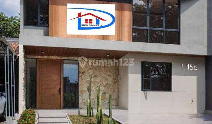 Rumah cantik minimalis siap huni 2 lantai di dalam cluster elite Legenda Wisata Cibubur 1